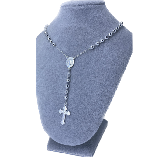 CAMANDULA EN PLATA LEY 925