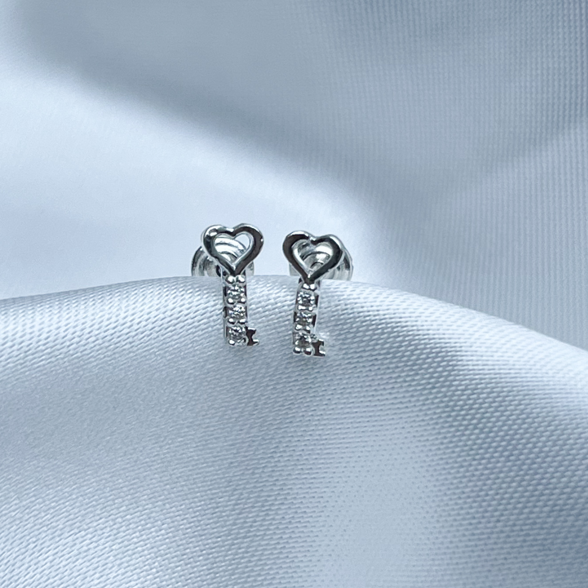TOPO PLATA SEGURIDAD LLAVES DEL CORAZÓN