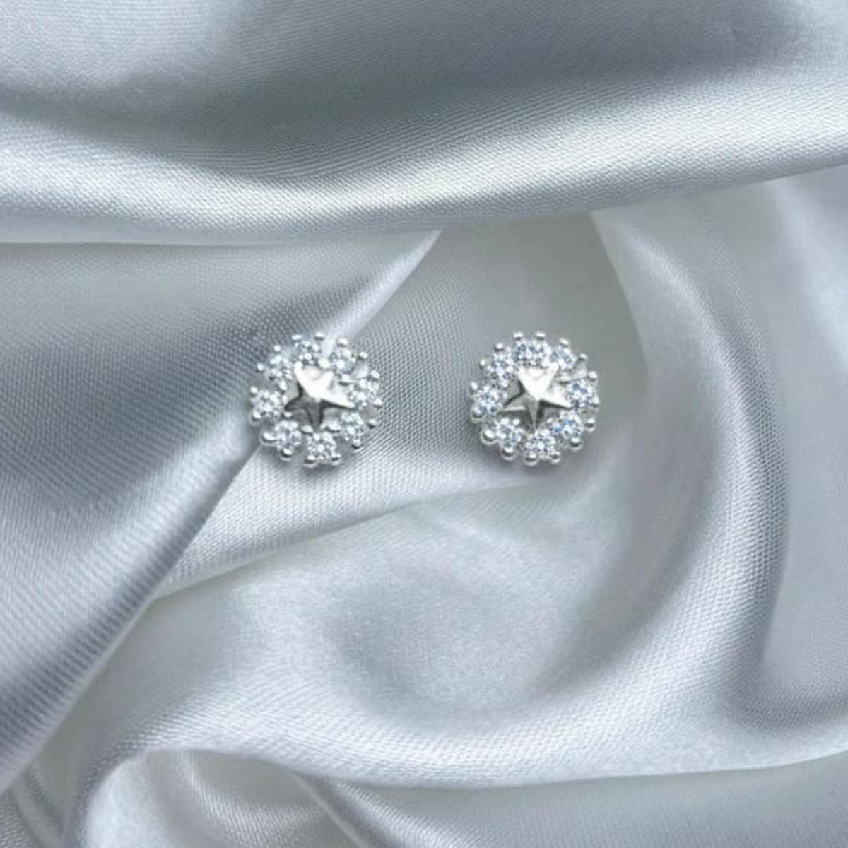 TOPO PLATA CIRCONES TAILANDES
