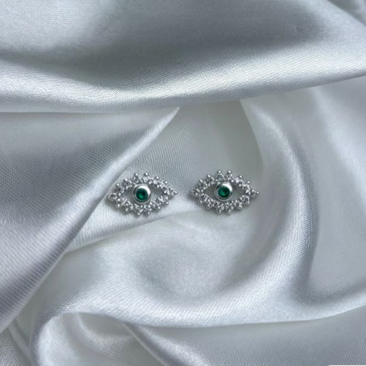 TOPO PLATA CIRCONES TAILANDES