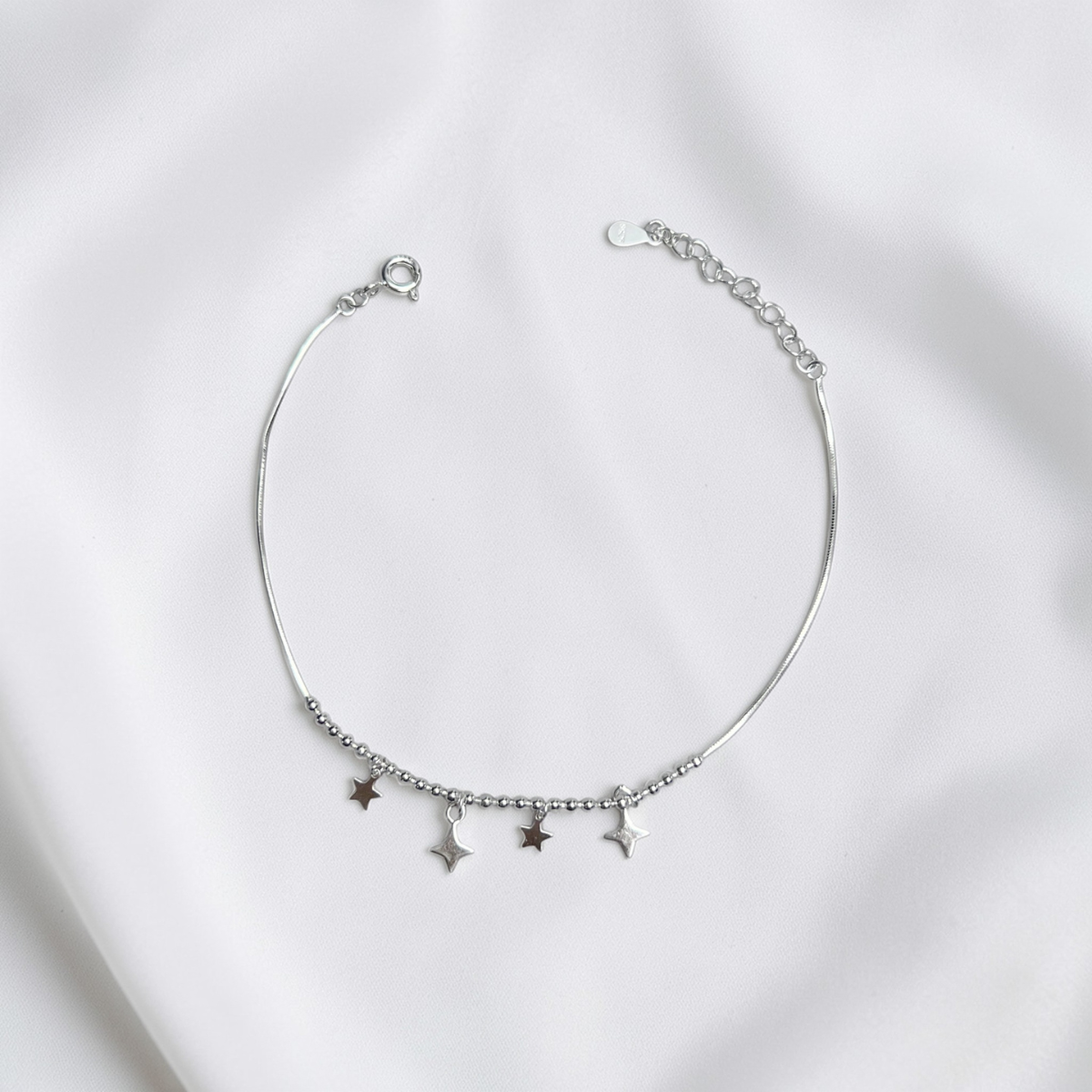 PULSERA PLATA CIRCONES TAILANDES
