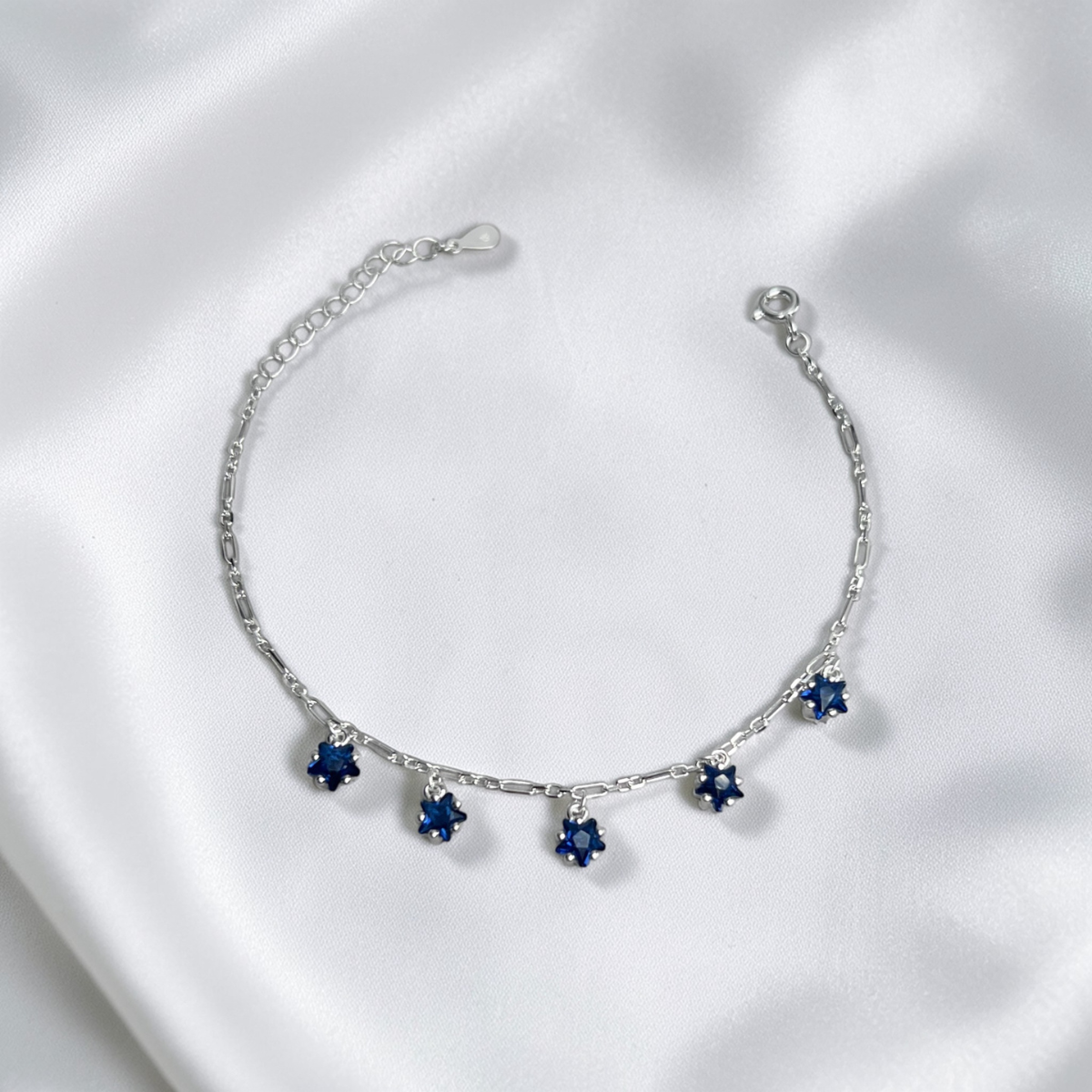 PULSERA PLATA CIRCONES TAILANDES