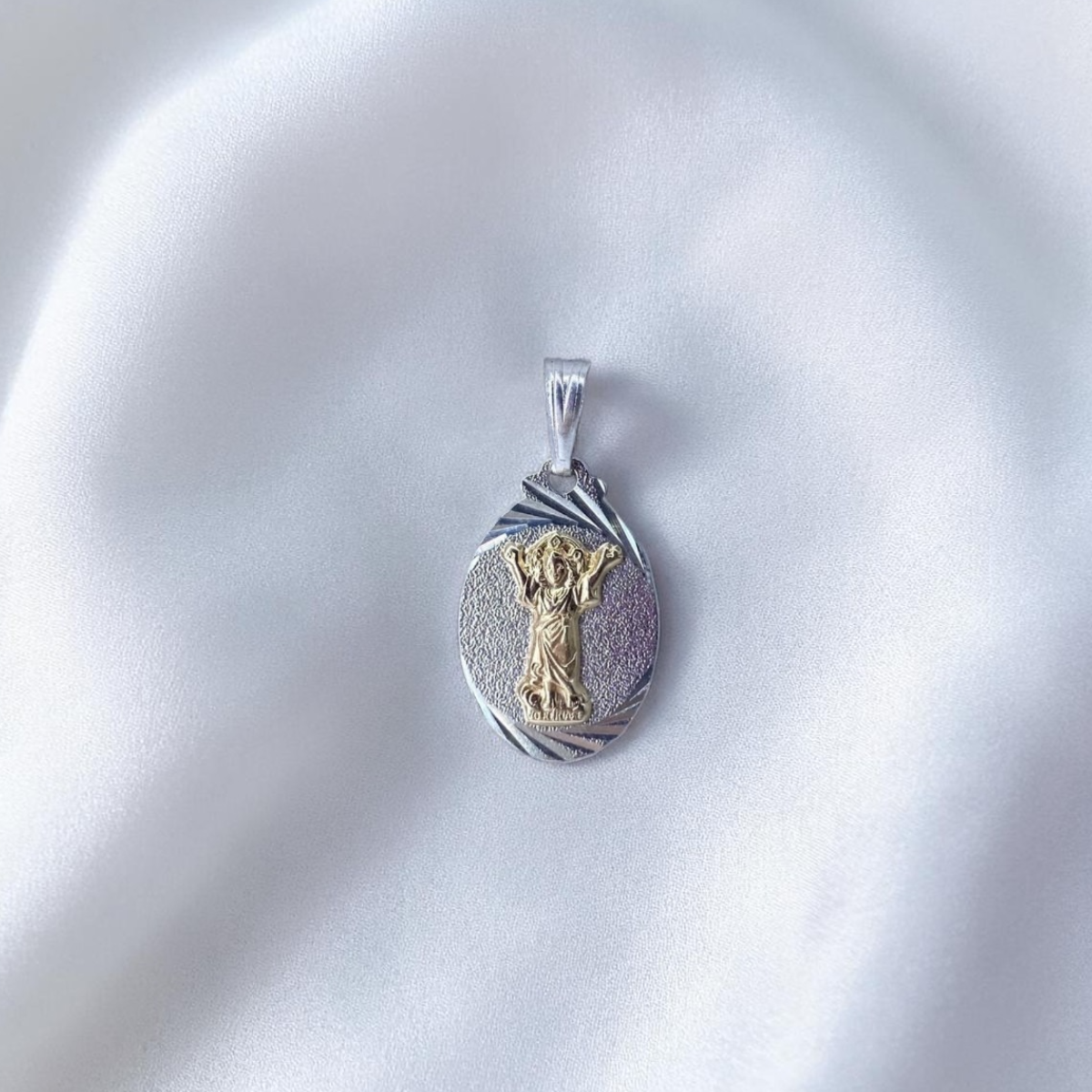 DIJE ORO PLATA DIAMANTADO DIVINO NIÑO