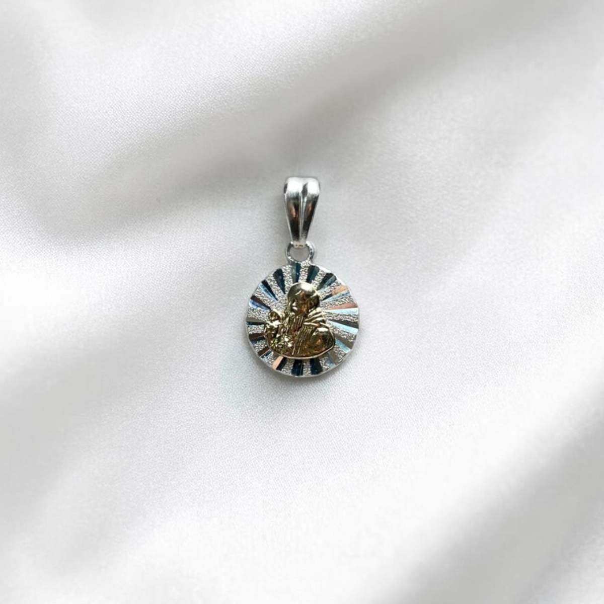 DIJE ORO PLATA DIAMANTADO