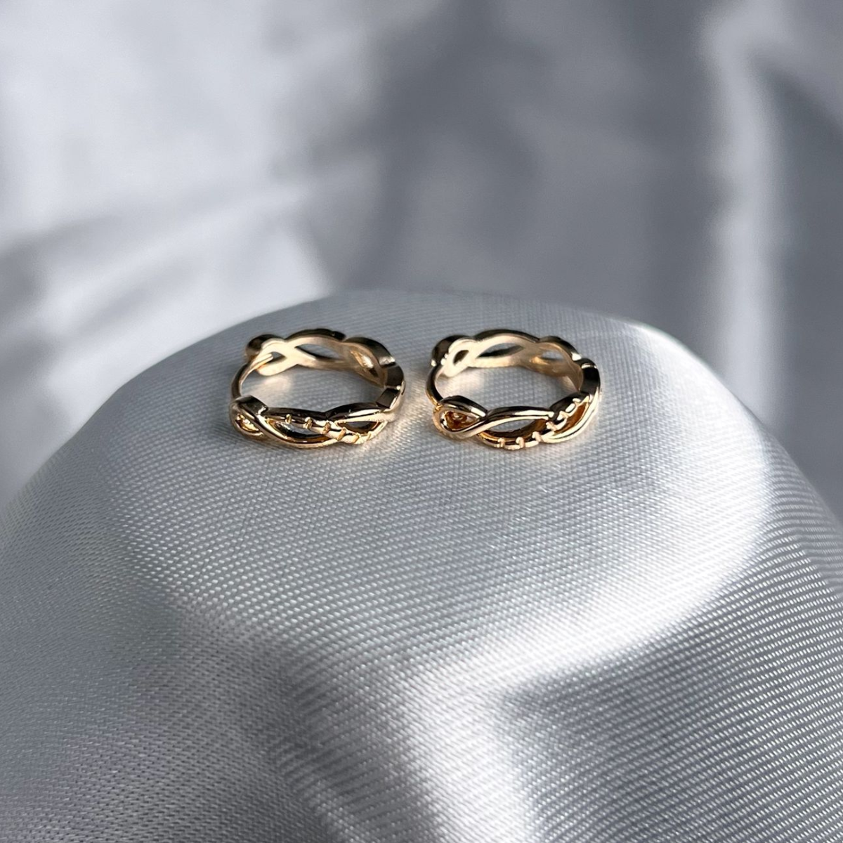 CANDONGA LISA ORO LAMINADO 18K