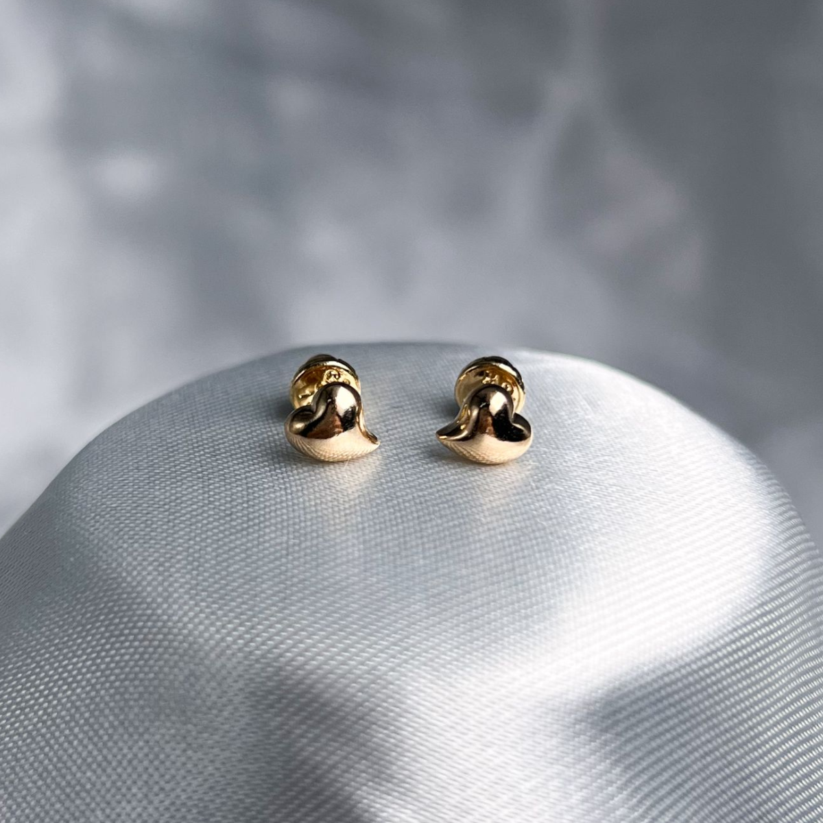 TOPO SEGURIDAD CORAZON LADEADO ORO LAMINADO 18K