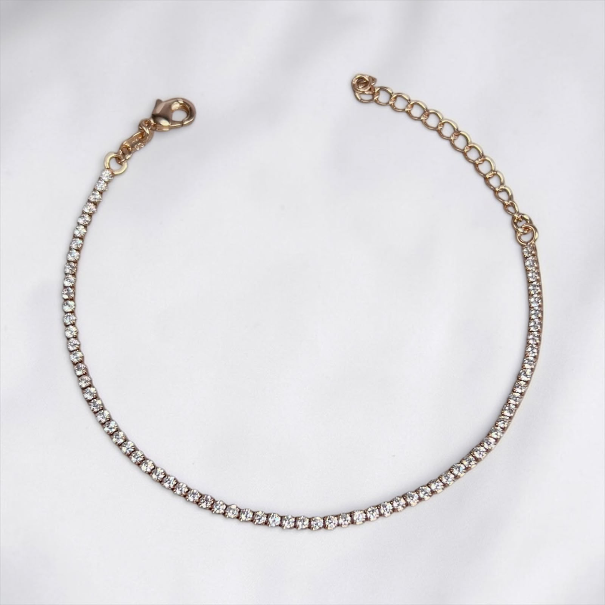 PULSERA CIRCON ORO LAMINADO 18K