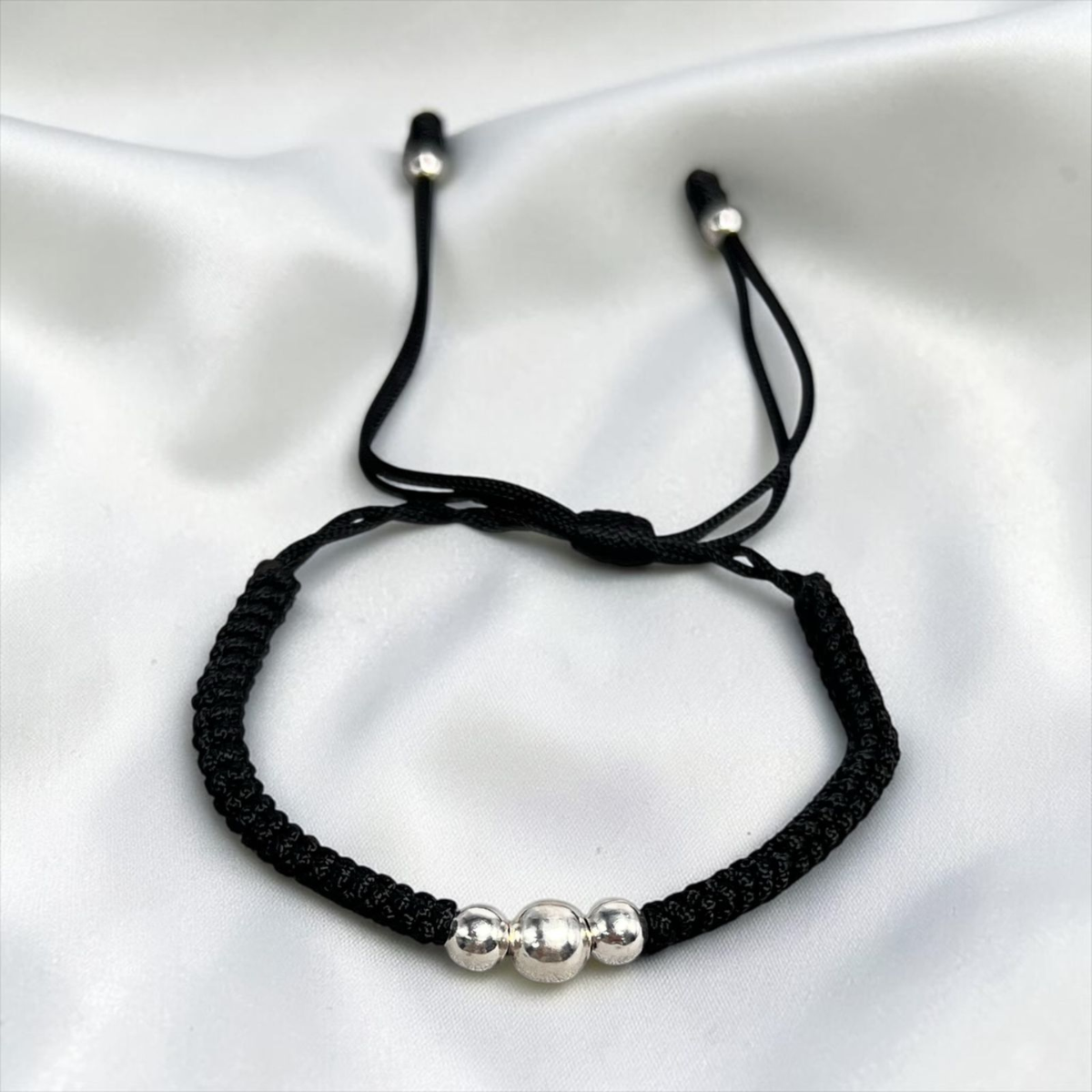 PULSERA PLATA TEJIDA