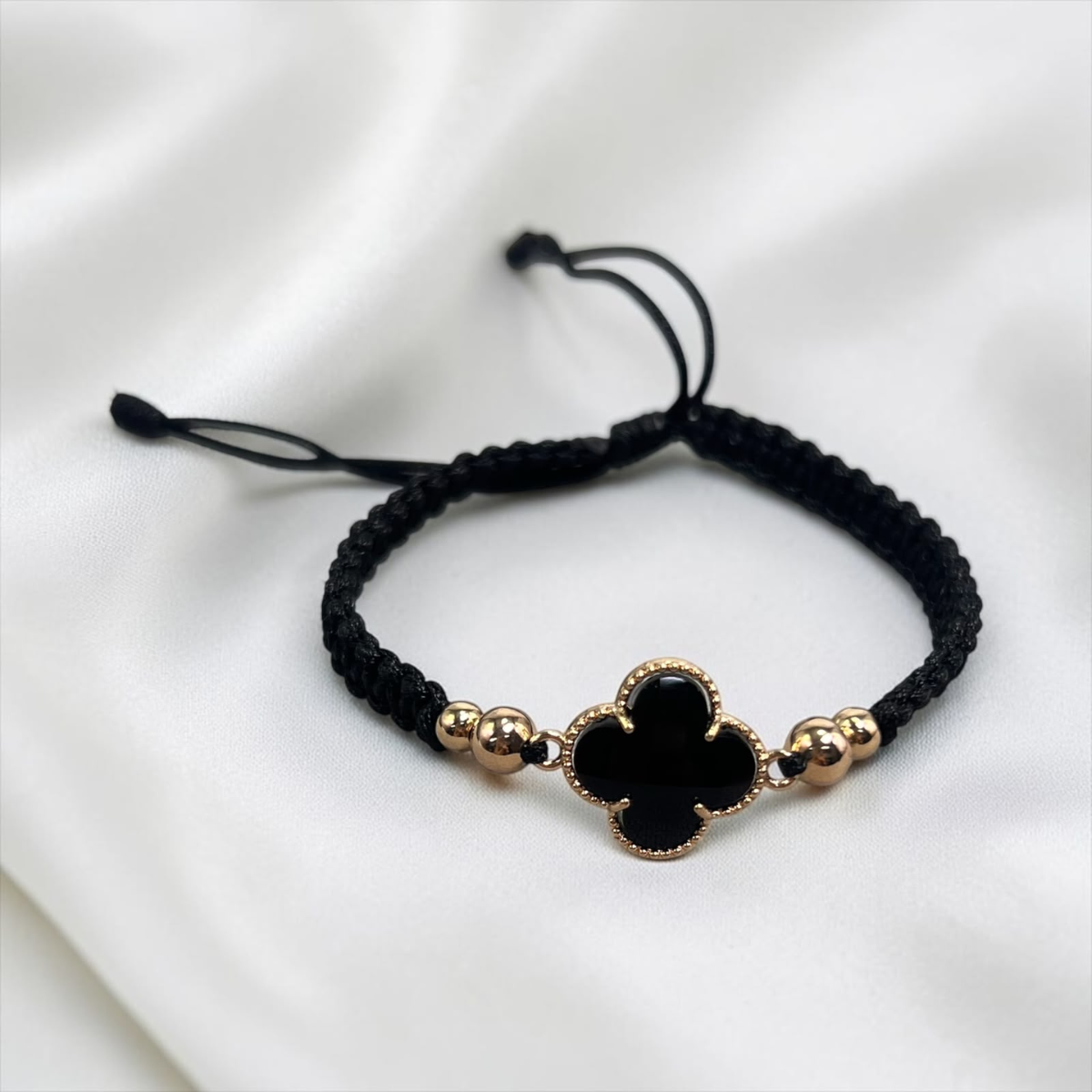 PULSERA ORO LAMINADO 18K VANCLEEF TEJIDA