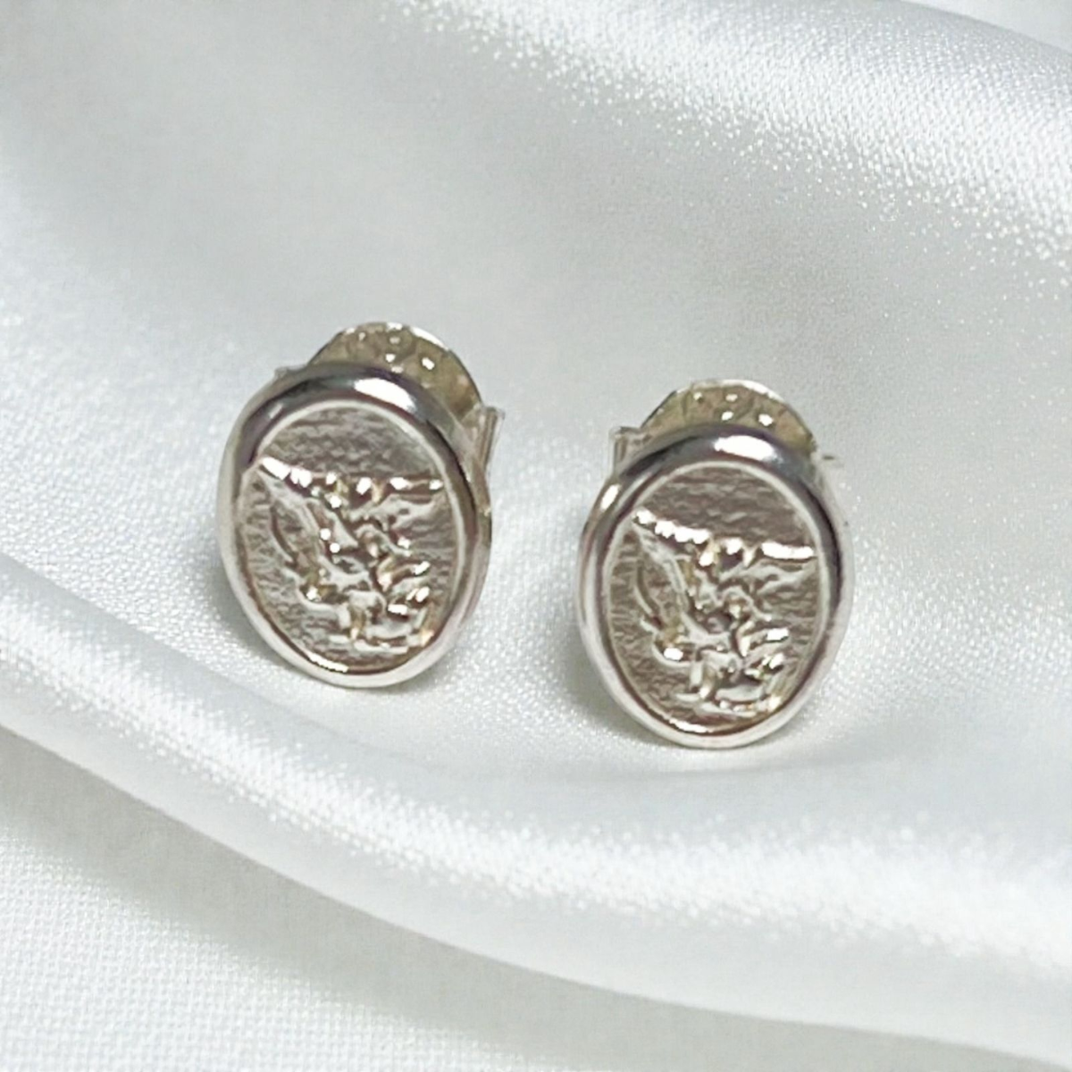 TOPO PLATA FIGURA ARCANGEL