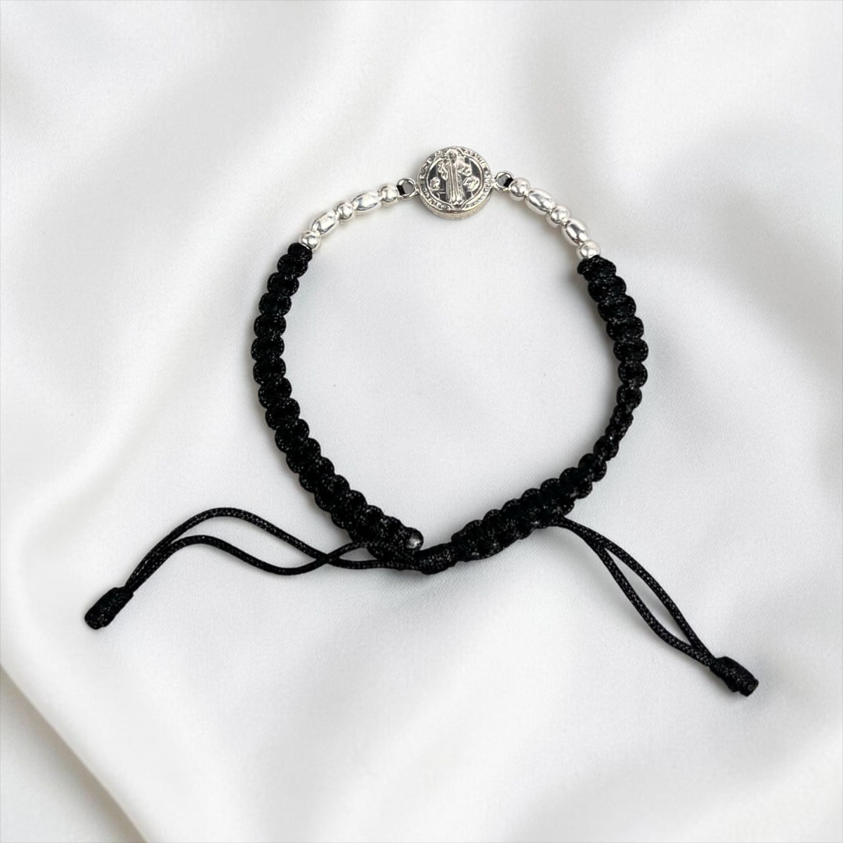 PULSERA PLATA TEJIDA