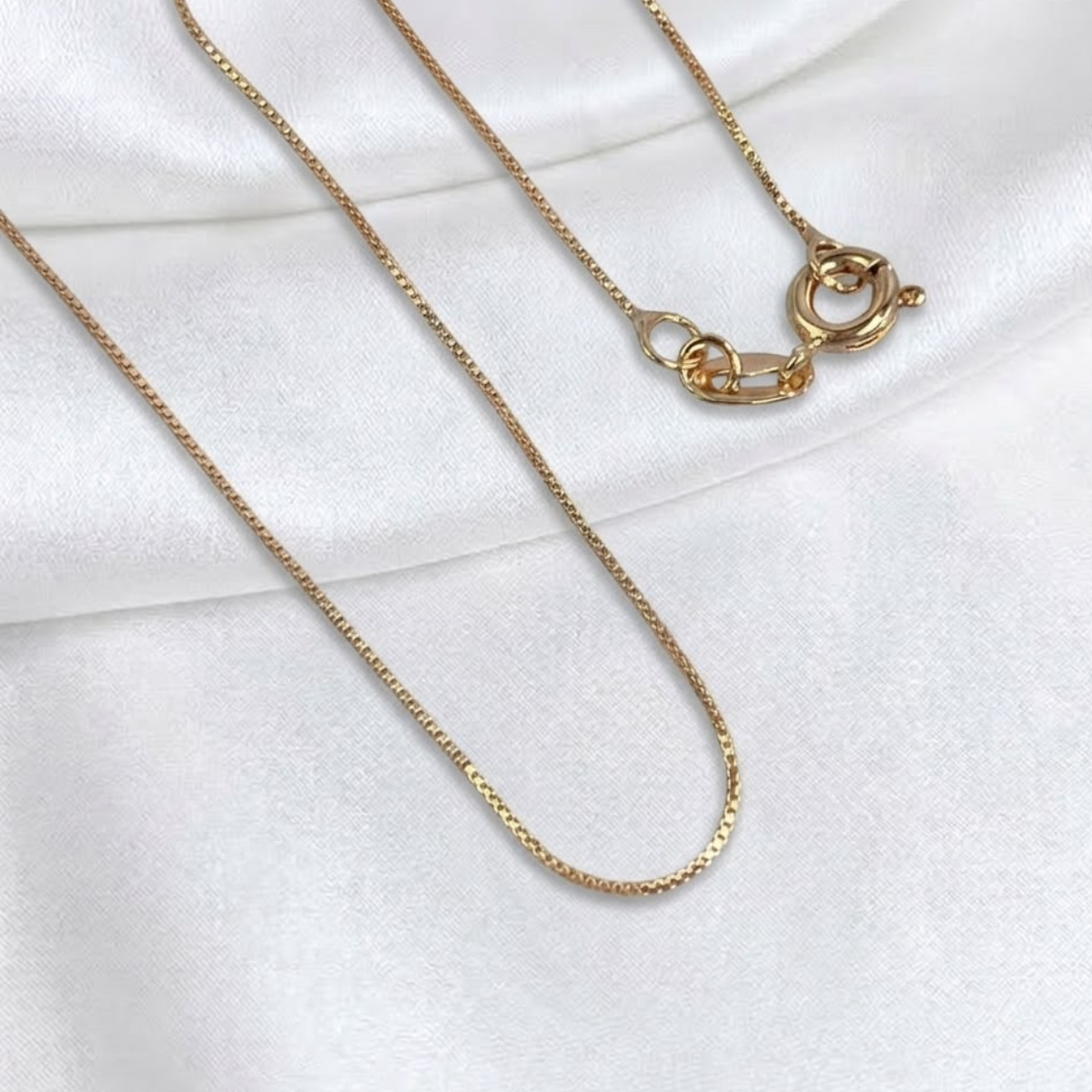 CADENA VENECIANA ORO LAMINADO 18K