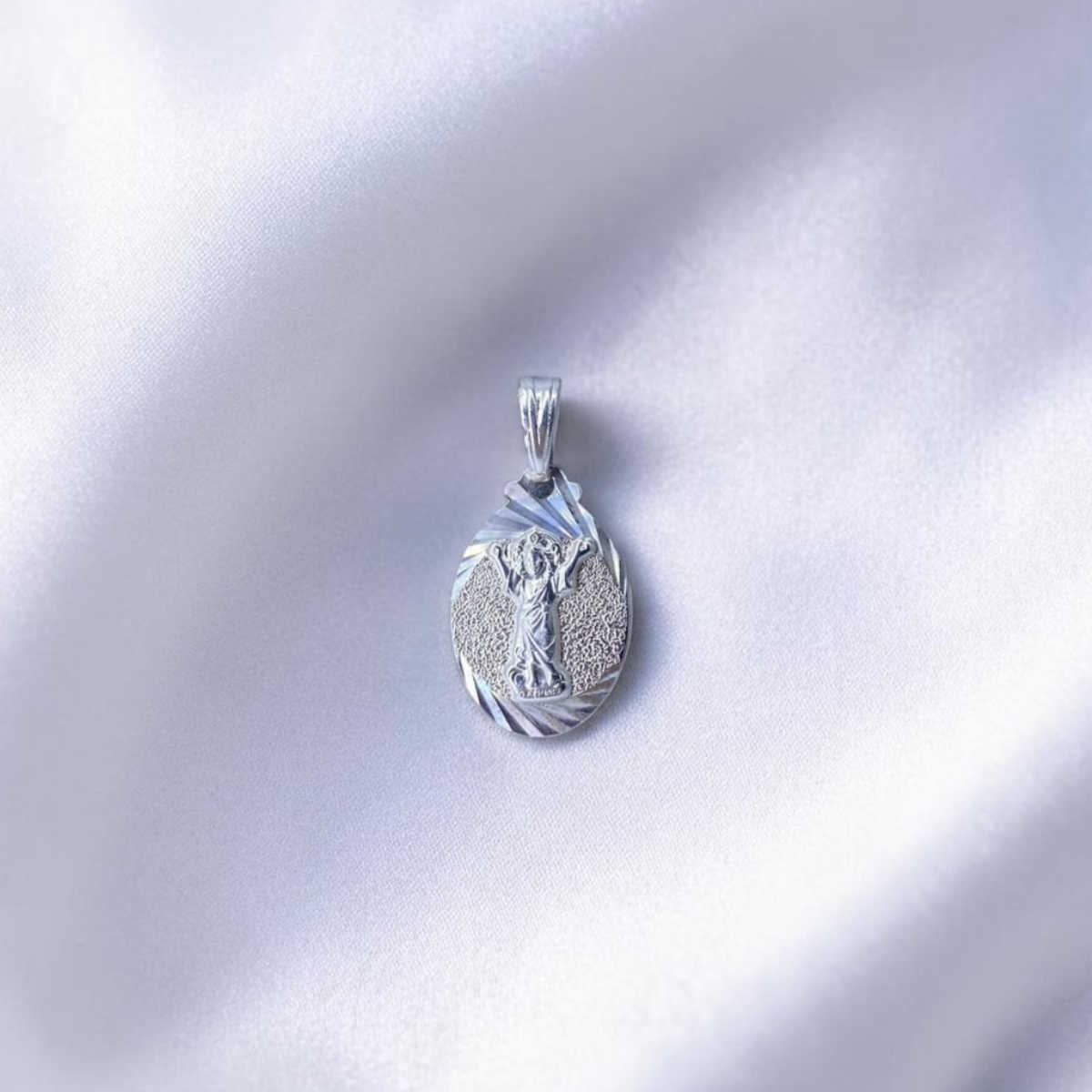 DIJE PLATA DIAMANTADO DIVINO NIÑO