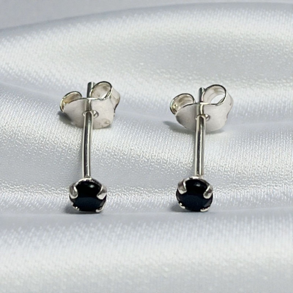 TOPO CIRCON REDONDO 3MM NEGRO