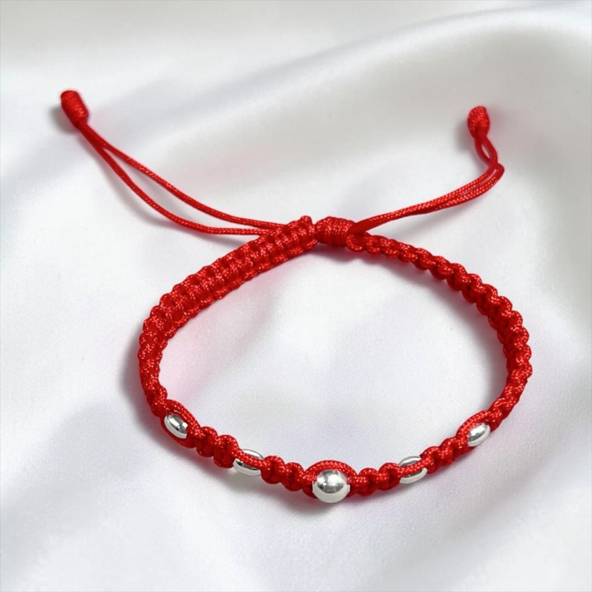 PULSERA PLATA TEJIDA