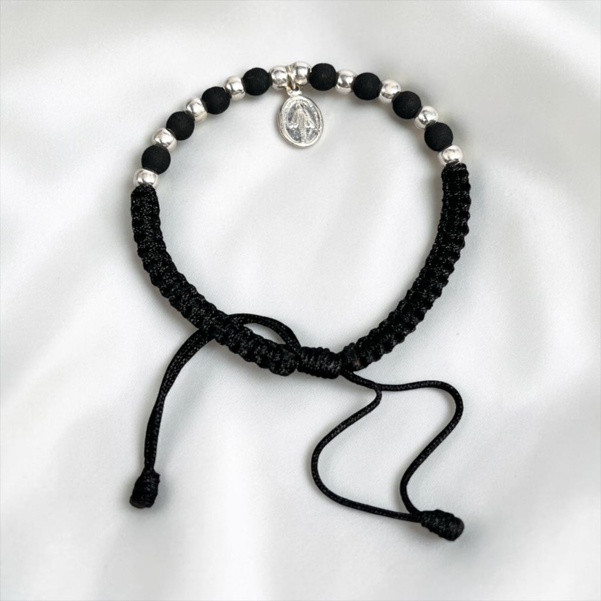 PULSERA PLATA TEJIDA