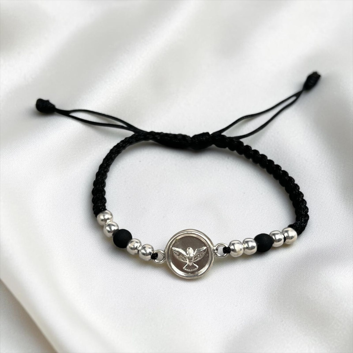 PULSERA PLATA TEJIDA