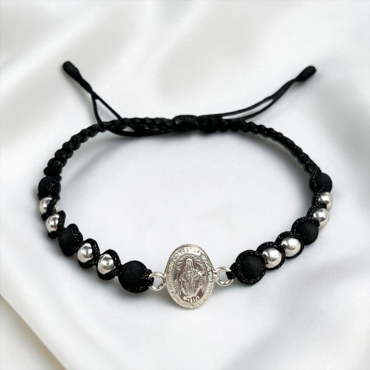PULSERA PLATA TEJIDA