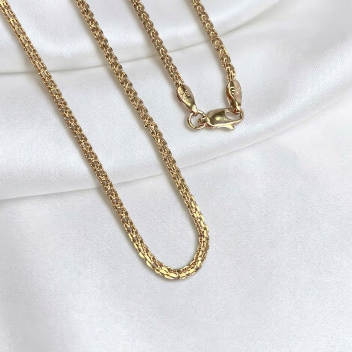 CADENA CHINESCA ORO LAMINADO 18K