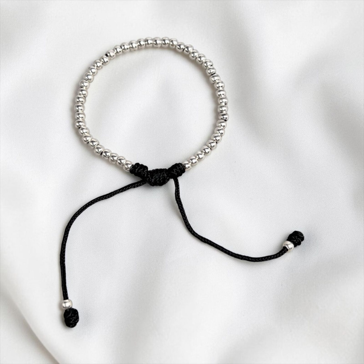 PULSERA PLATA TEJIDA
