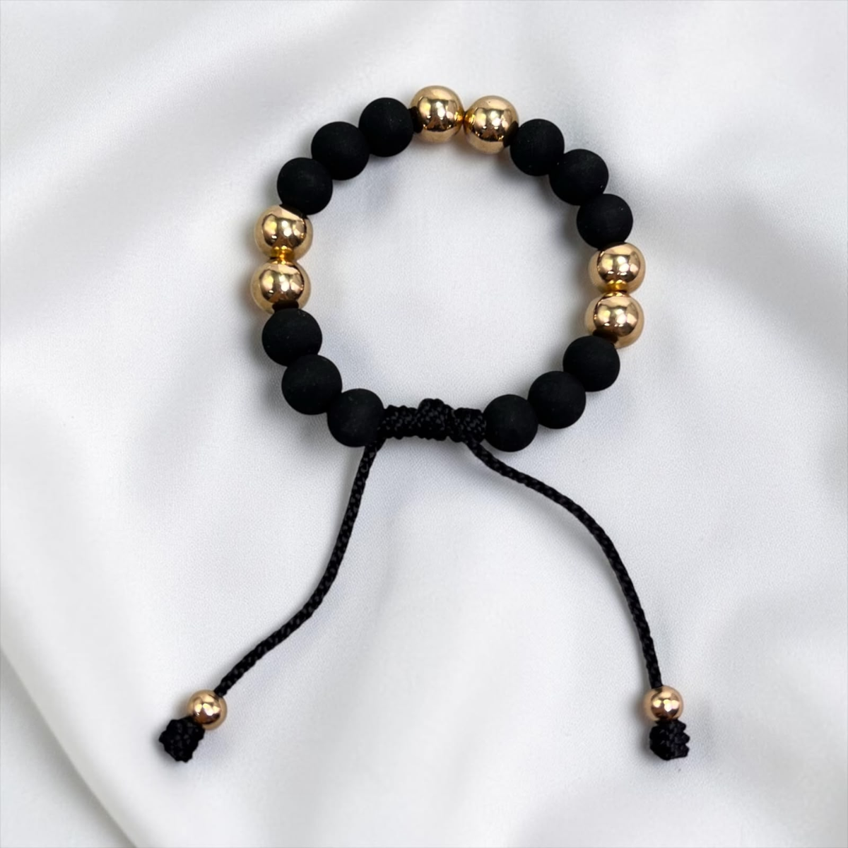 PULSERA ORO LAMINADO 18K TEJIDA