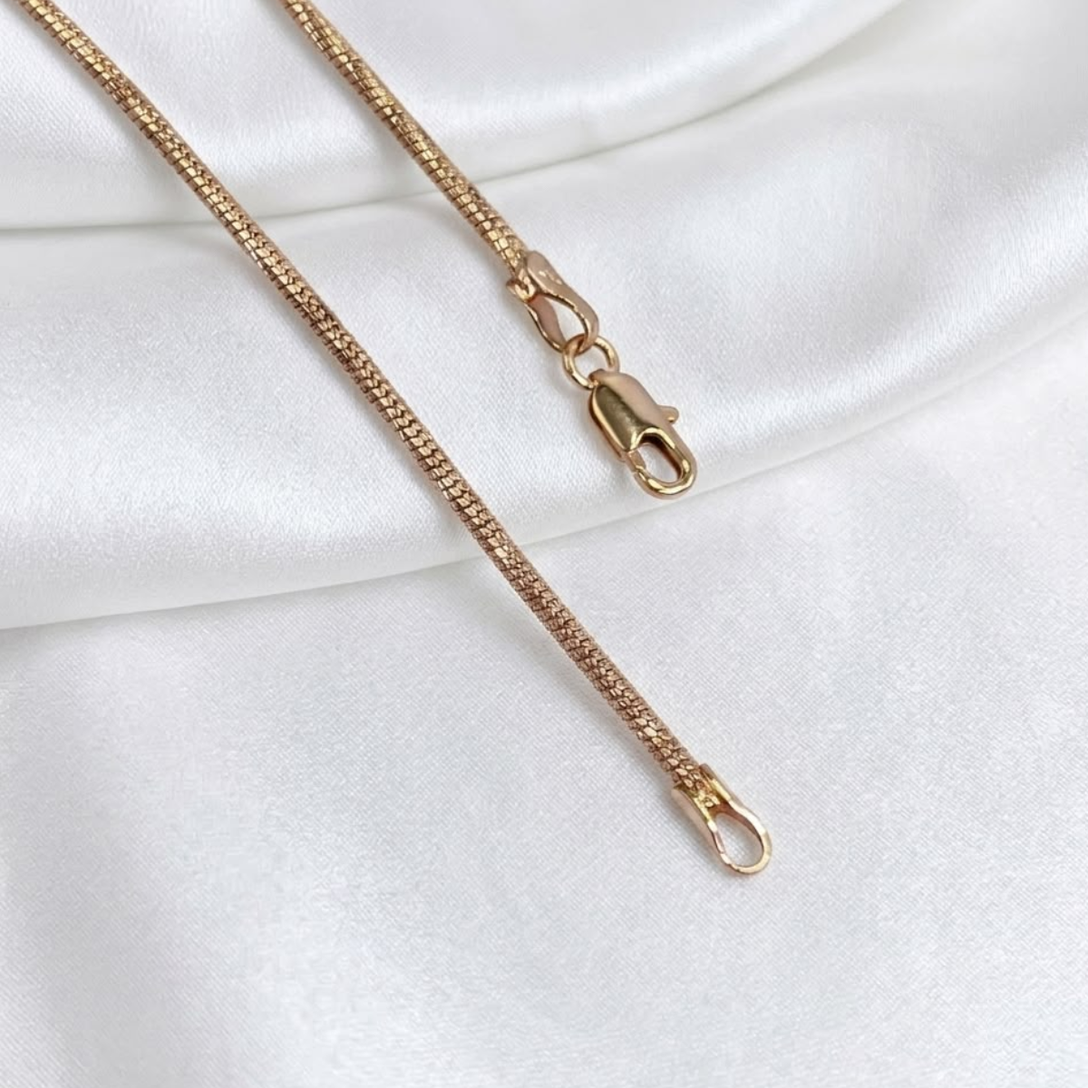 CADENA CORDON ORO LAMINADO 18K