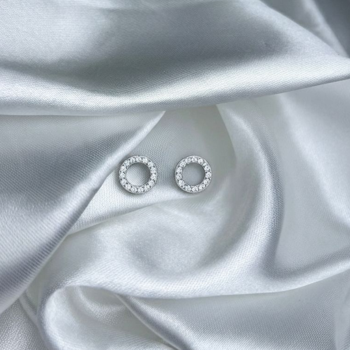 TOPO PLATA CIRCONES TAILANDES