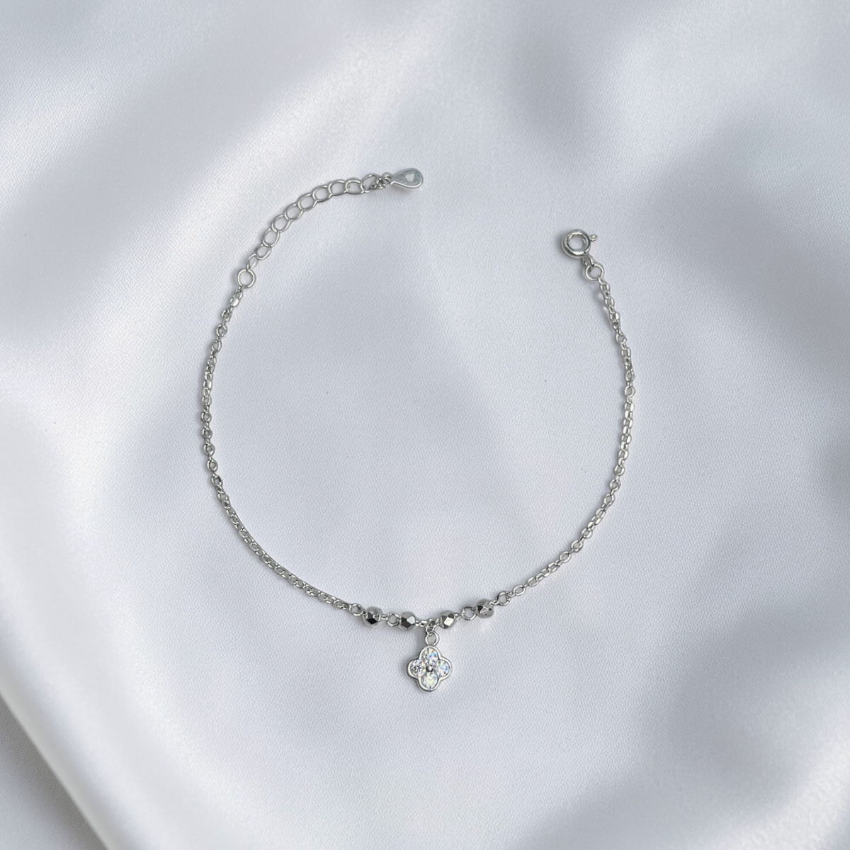 PULSERA PLATA CIRCONES TAILANDES