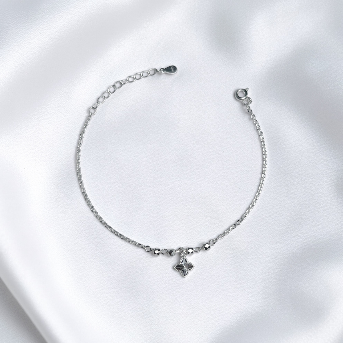 PULSERA PLATA CIRCONES TAILANDES