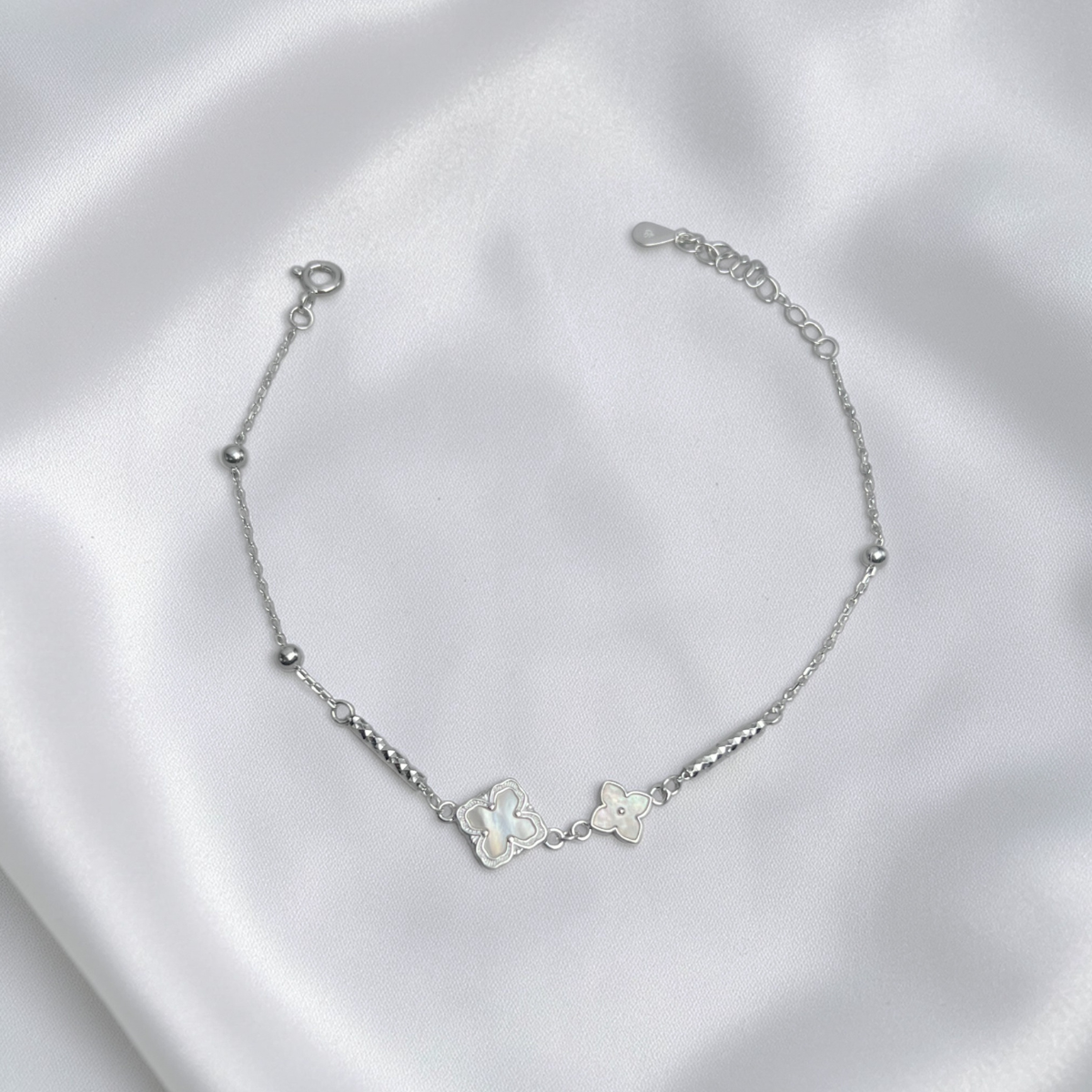 PULSERA PLATA CIRCONES TAILANDES