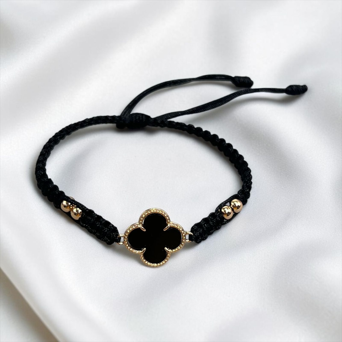 PULSERA ORO LAMINADO 18K VANCLEEF TEJIDA