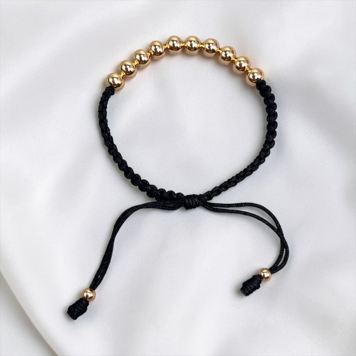 PULSERA ORO LAMINADO TEJIDA