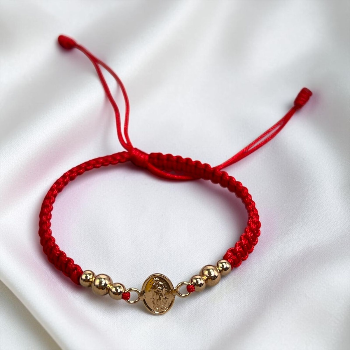 PULSERA ORO LAMINADO 18K GUADALUPE TEJIDA