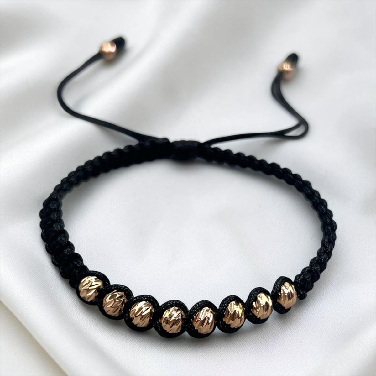 PULSERA ORO LAMINADO 18K TEJIDA