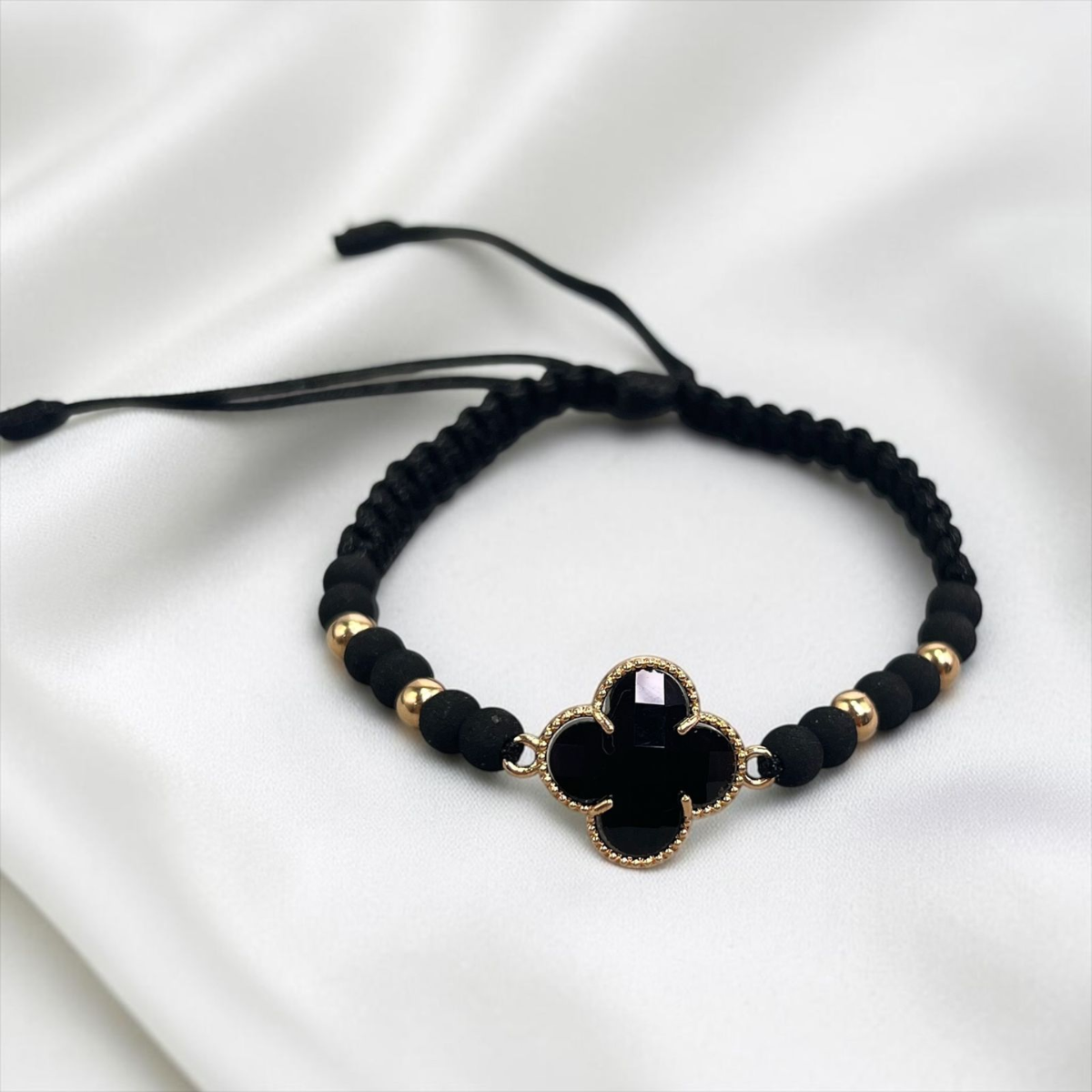 PULSERA ORO LAMINADO 18K VANCLEEF TEJIDA