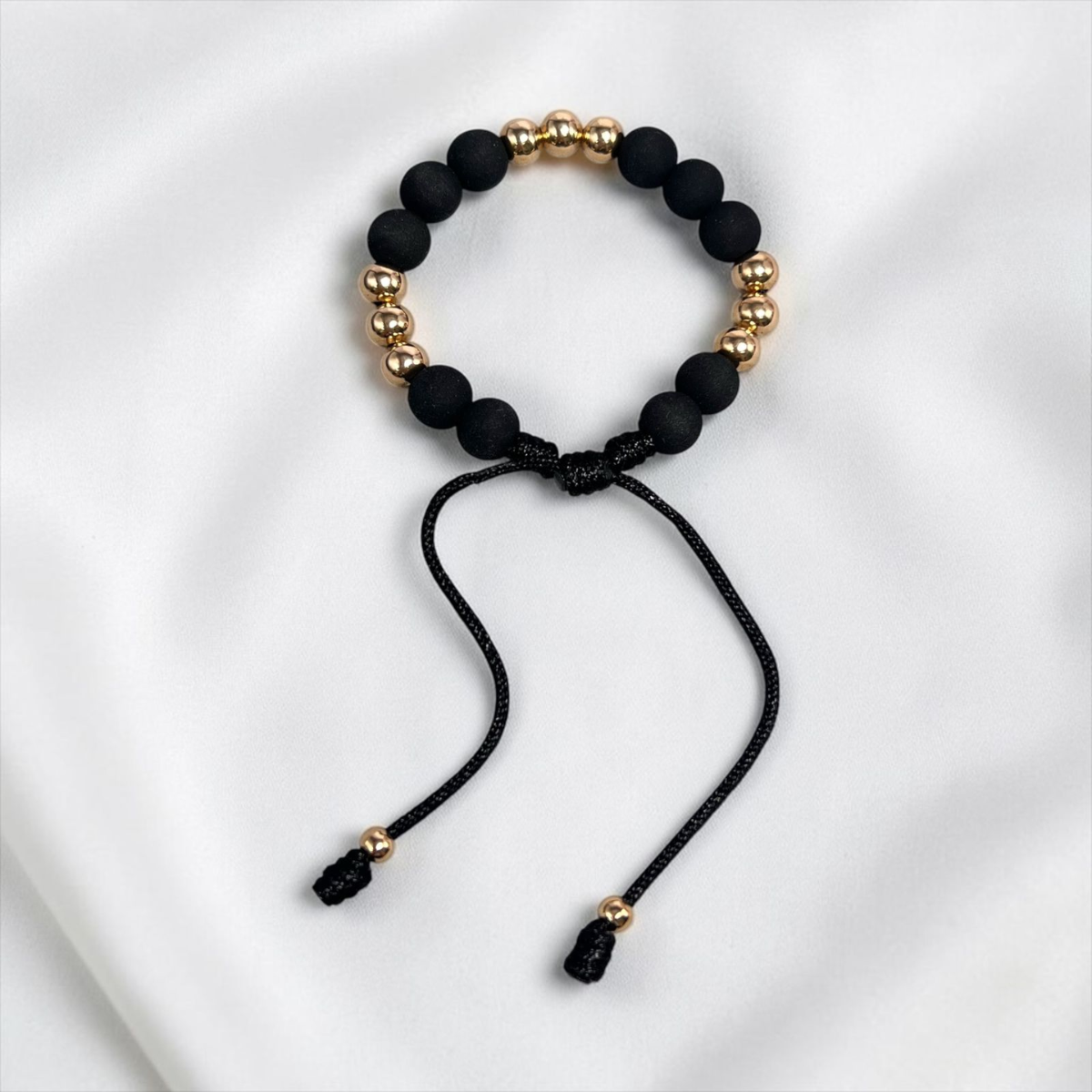 PULSERA ORO LAMINADO 18K TEJIDA