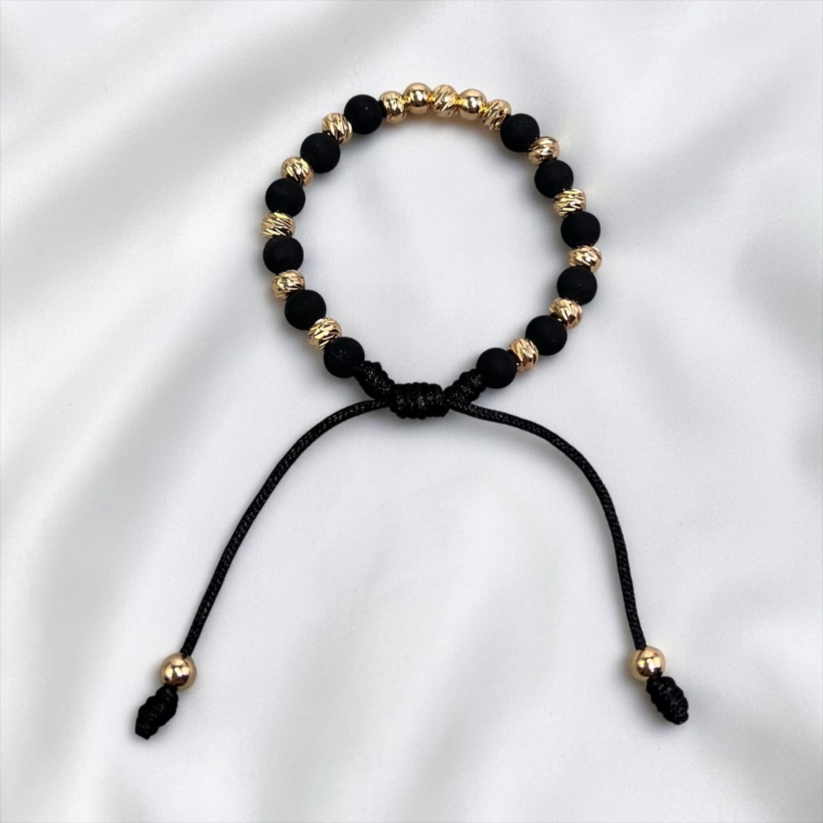 PULSERA ORO LAMINADO 18K TEJIDA