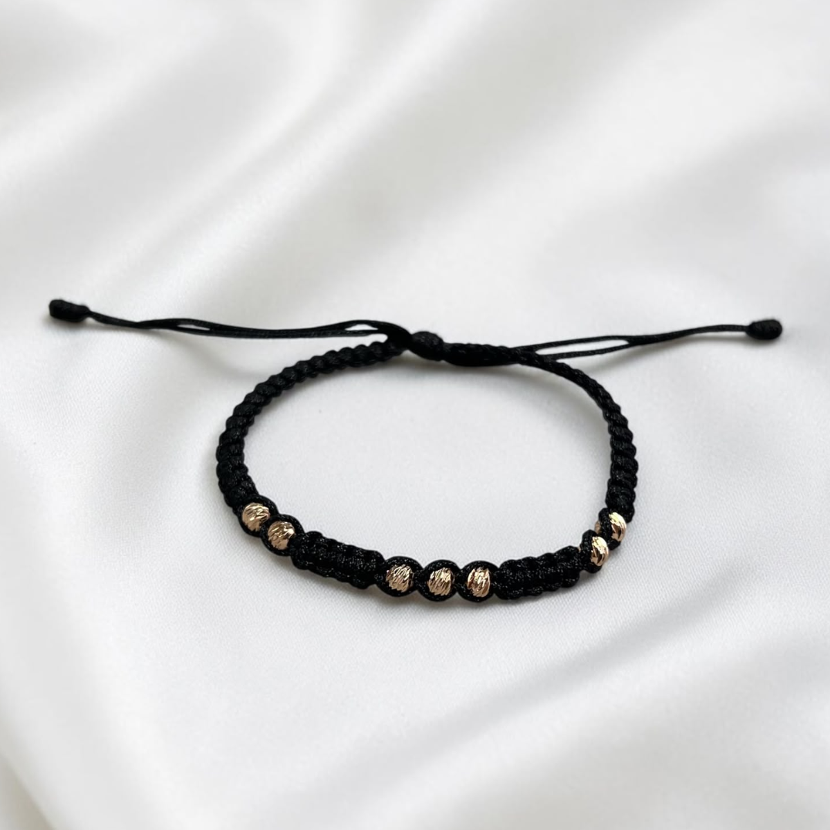 PULSERA ORO LAMINADO 18K TEJIDA