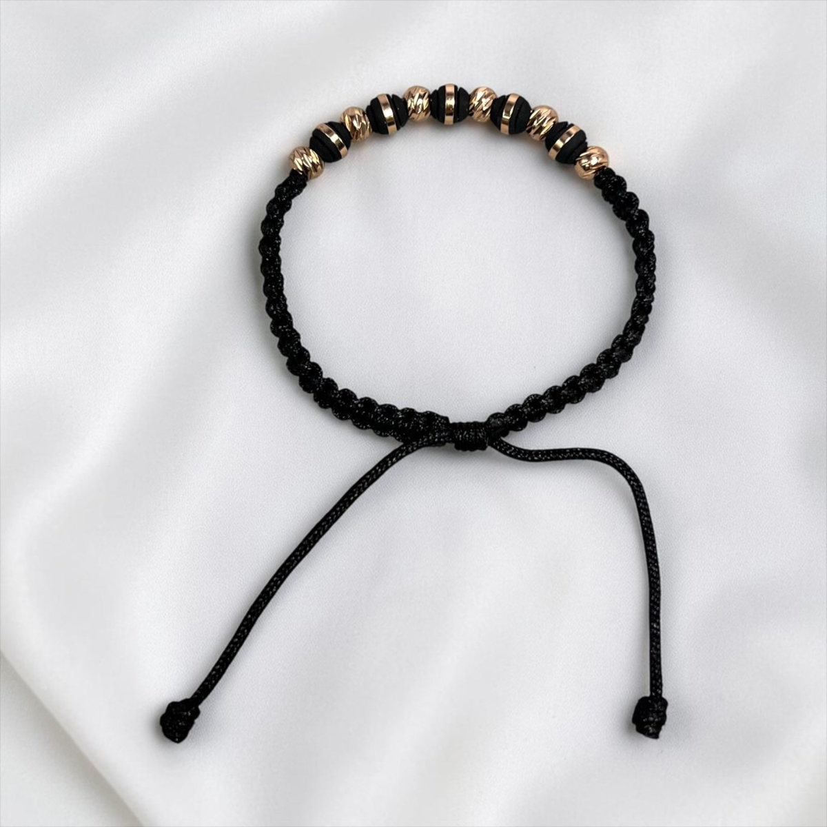 PULSERA ORO LAMINADO 18K TEJIDA