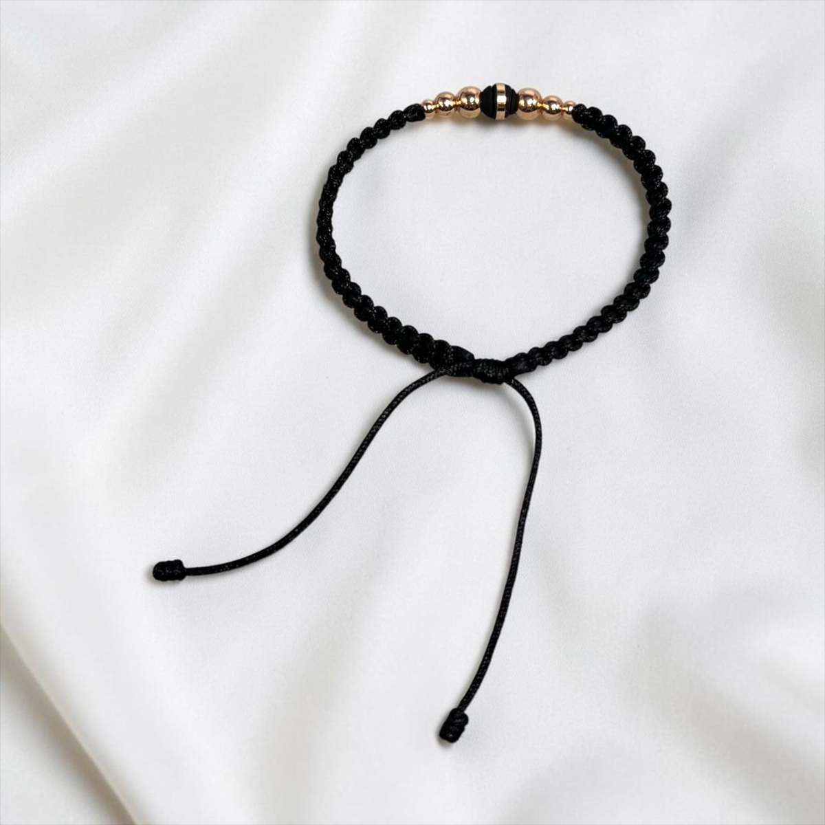 PULSERA ORO LAMINADO 18K TEJIDA