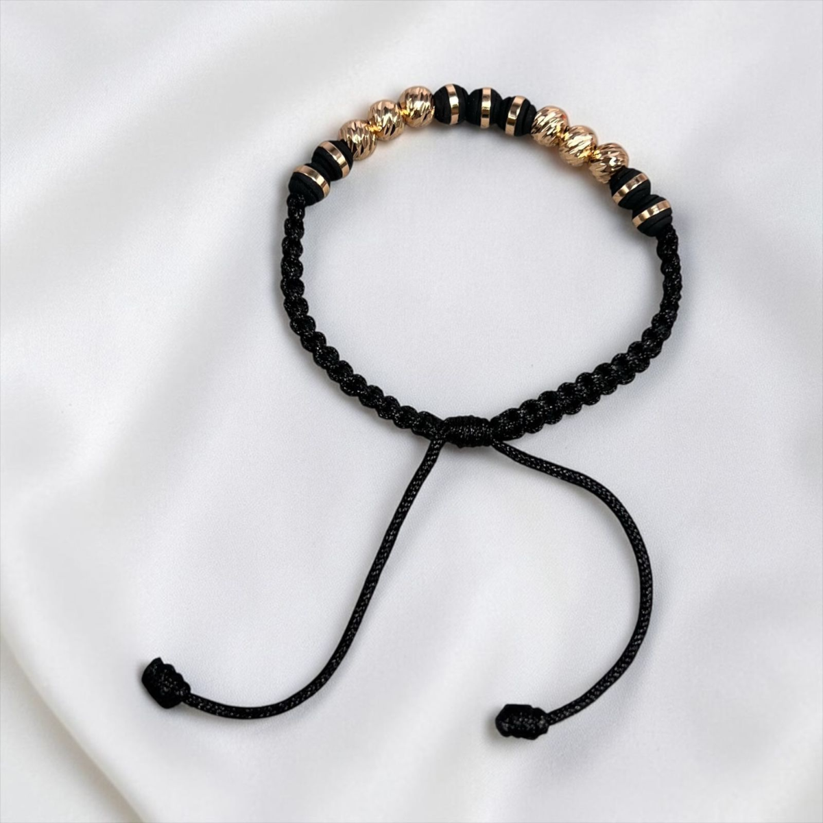 PULSERA ORO LAMINADO 18K TEJIDA