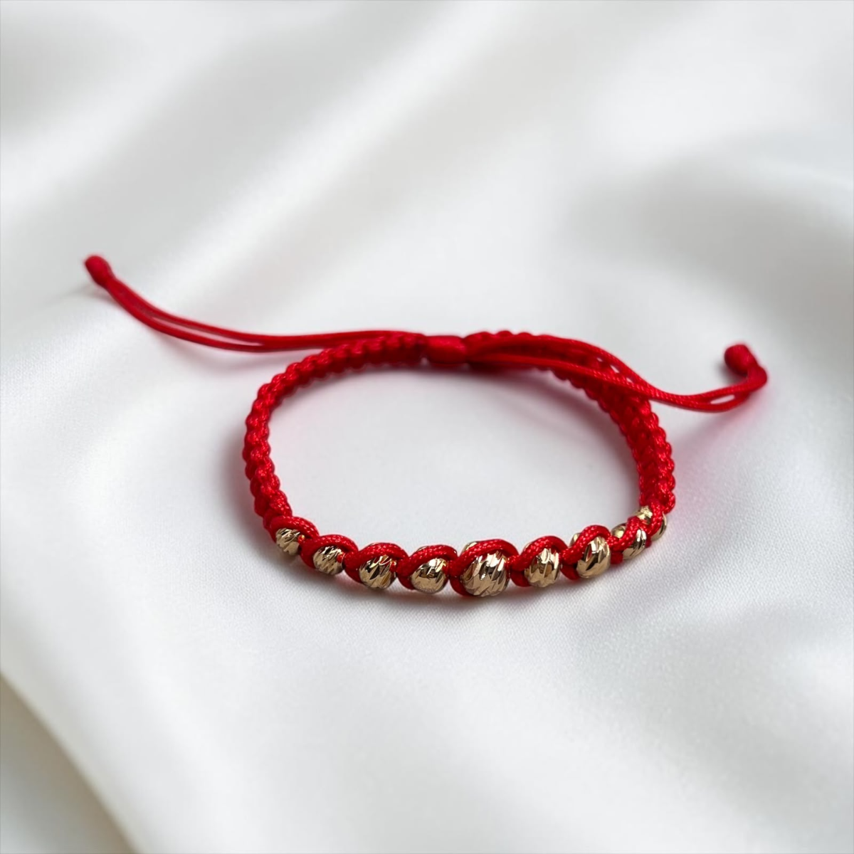 PULSERA ORO LAMINADO 18K TEJIDA