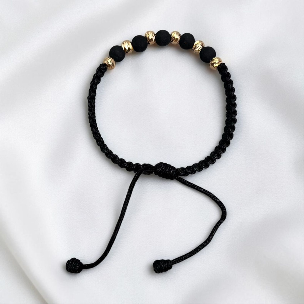 PULSERA ORO LAMINADO 18K TEJIDA