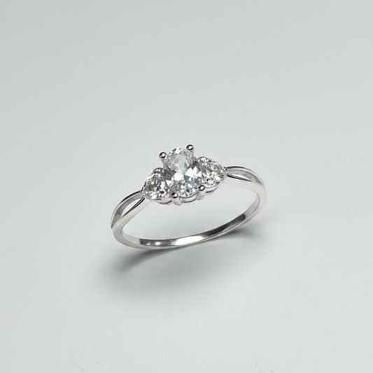 ANILLO SOLITARIO PLATA CIRCONES TAILANDES