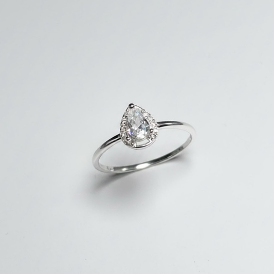 ANILLO SOLITARIO PLATA CIRCONES TAILANDES