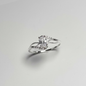 ANILLO SOLITARIO PLATA CIRCONES TAILANDES
