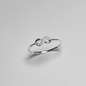 ANILLO INFINITO PLATA CIRCONES TAILANDES