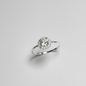 ANILLO SOLITARIO PLATA CIRCONES TAILANDES