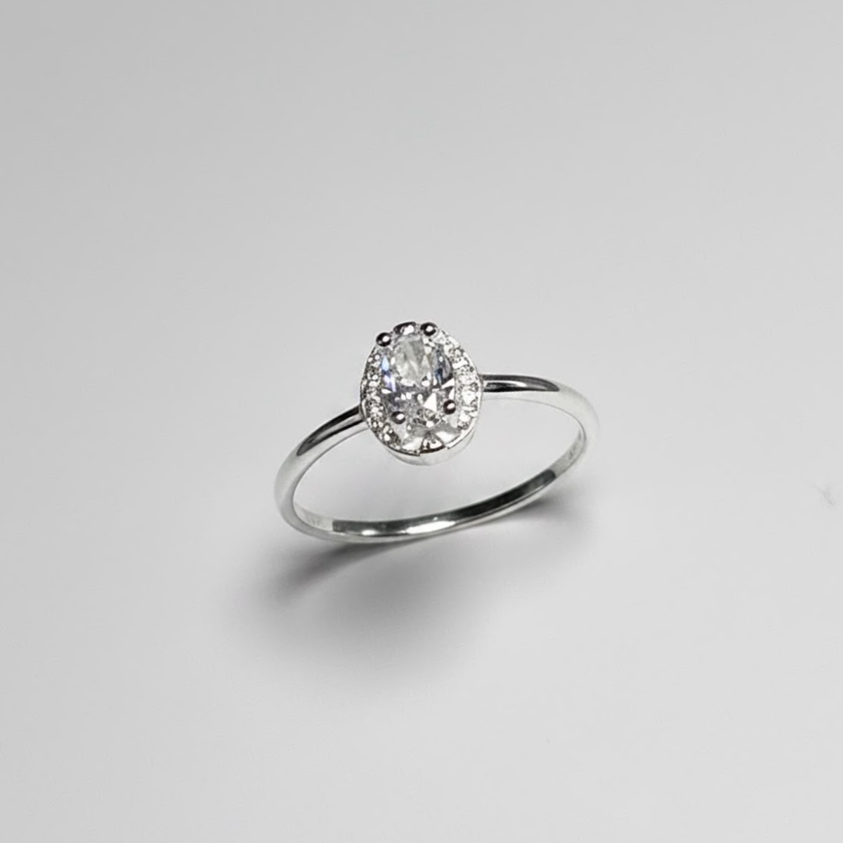 ANILLO SOLITARIO PLATA CIRCONES TAILANDES