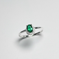 ANILLO SOLITARIO PLATA CIRCONES TAILANDES
